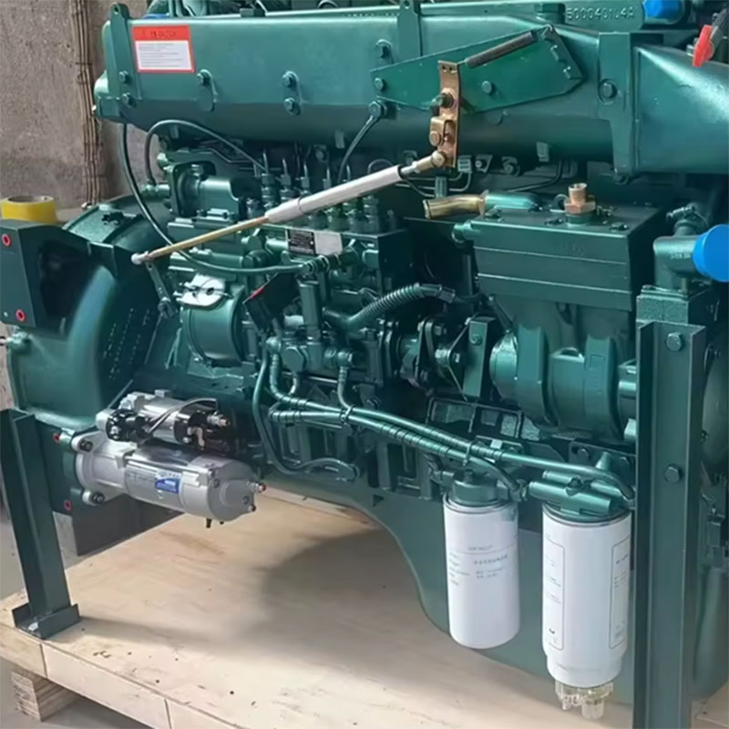 බර ට්රක් රථ WP10 එන්ජින් එකලස් කිරීම