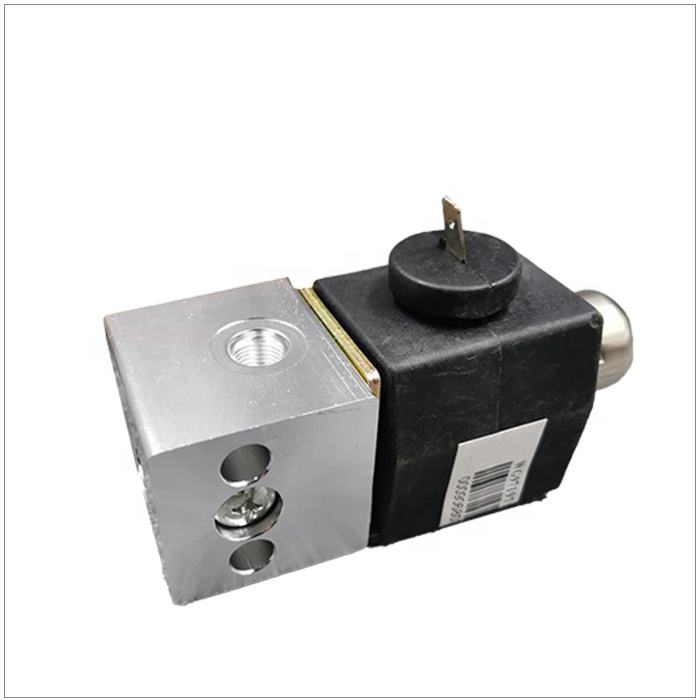 Sinotruk Howo ට්‍රක් Solenoid Valve WG9719710003 වායු හෝන් පිටාර තිරිංග අවකල අගුළු පාලක 24V කොටස් සඳහා 3 මාර්ග විද්‍යුත් චුම්භක කපාටය